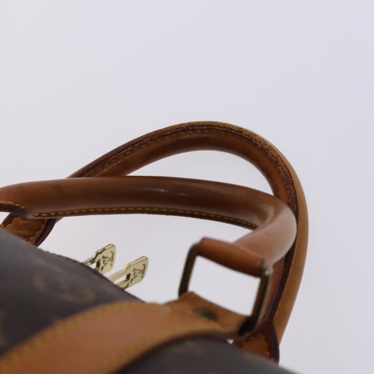 Louis Vuitton Keepall 55, Brown, Canvas, travel