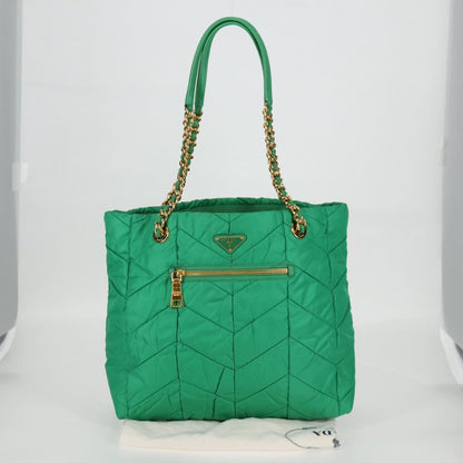 Prada Re-edition, Green, NYLON, tote