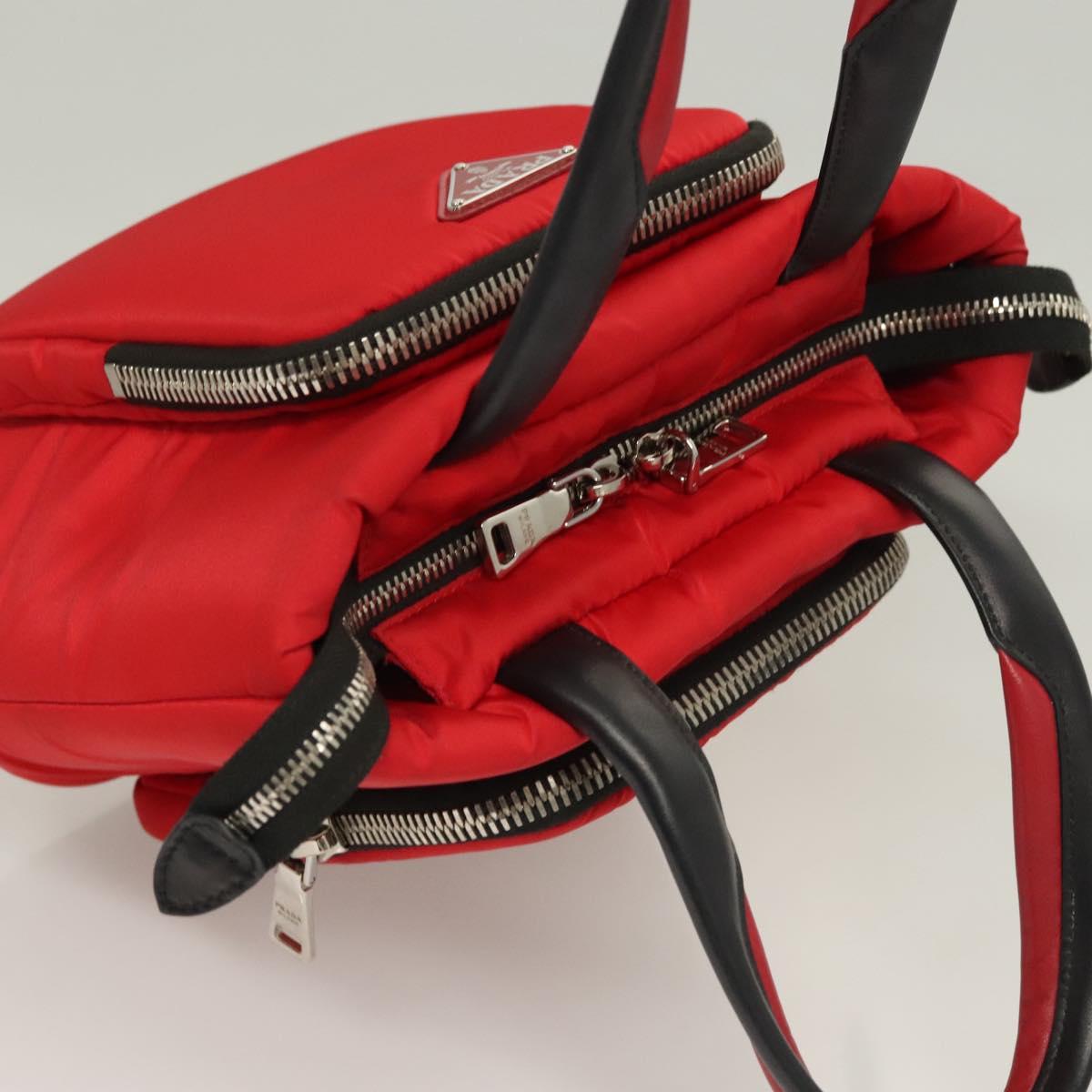 Prada Tessuto, Red, NYLON, tote