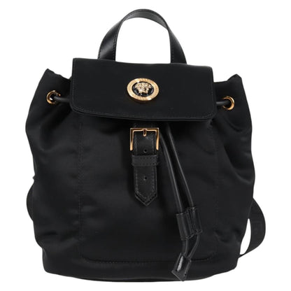 Versace Medusa, Black, NYLON, backpack