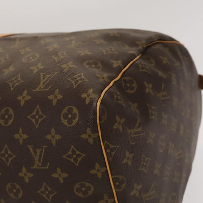 Louis Vuitton Keepall 60, Brown, Canvas, travel
