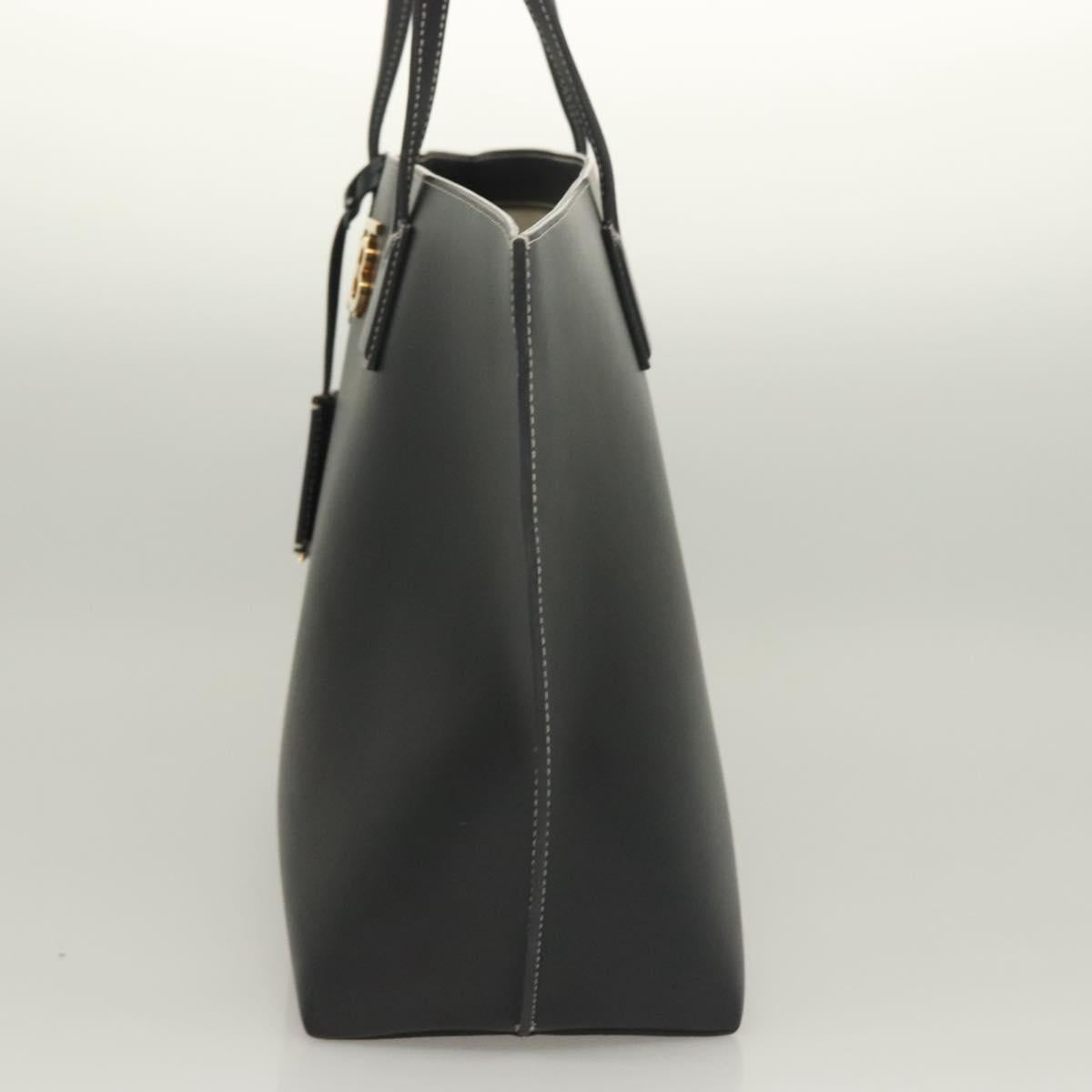 Burberry TB, Black, Leather, tote