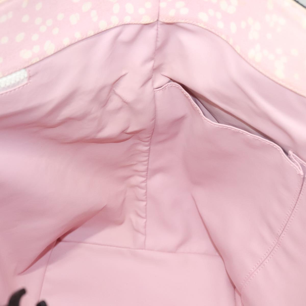 Chanel Logo CC, Pink, Canvas, tote