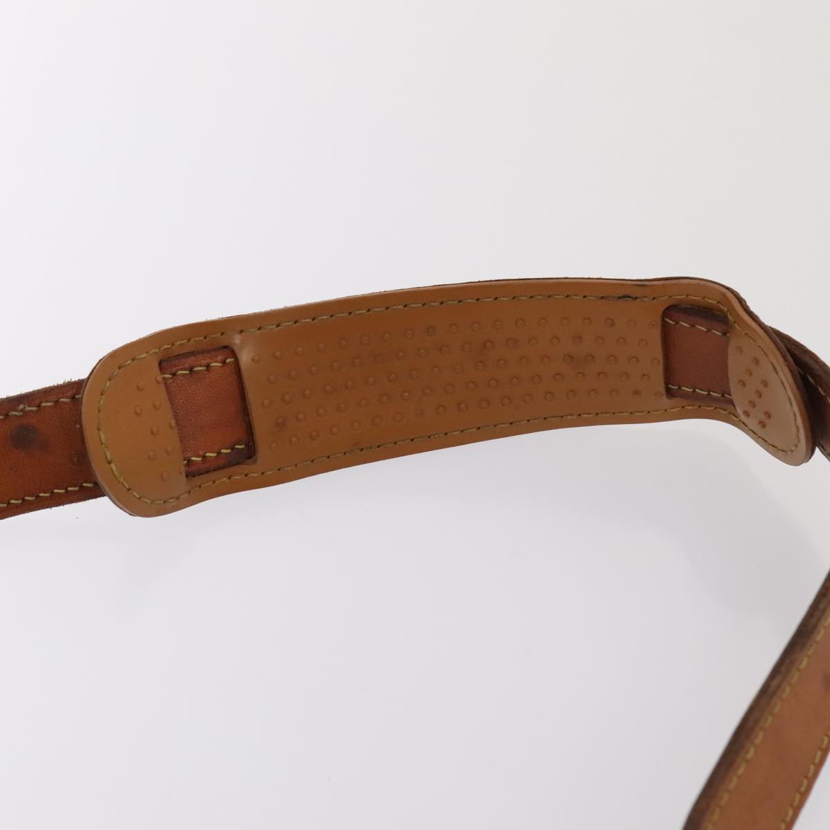 Louis Vuitton Saumur 35, Brown, Canvas, shoulder
