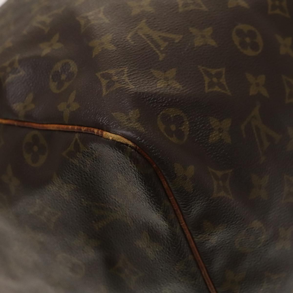 Louis Vuitton Keepall 60, Brown, Canvas, travel