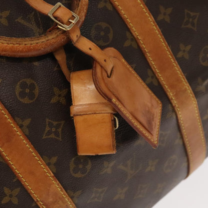 Louis Vuitton Keepall 60, Brown, Canvas, travel