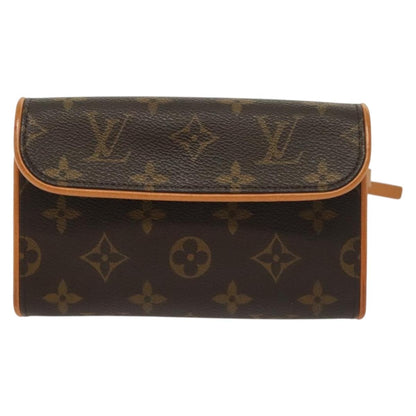 Louis Vuitton Florentine, Brown, Canvas, shoulder
