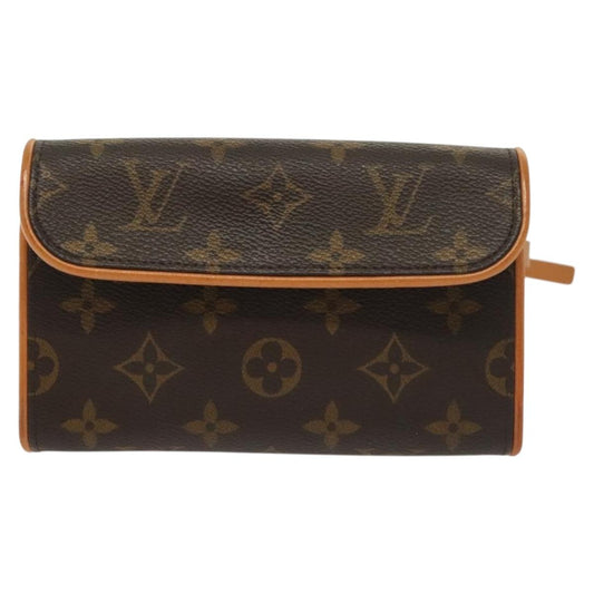 Louis Vuitton Florentine, Brown, Canvas, shoulder