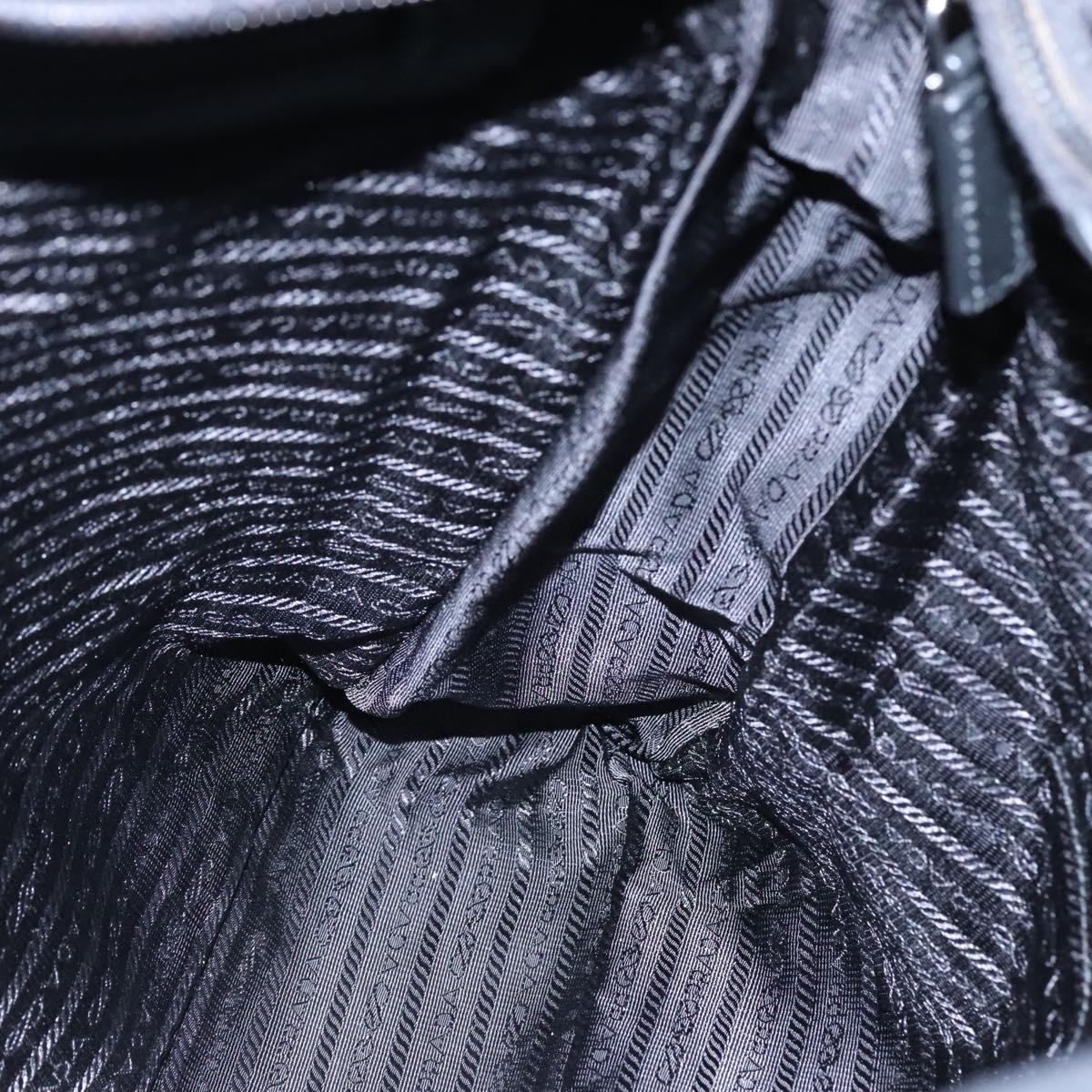 Prada, Black, Leather, tote