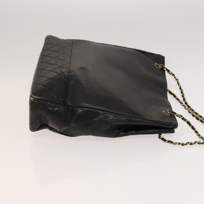 Chanel Quilted, Black, Leather, shoulder