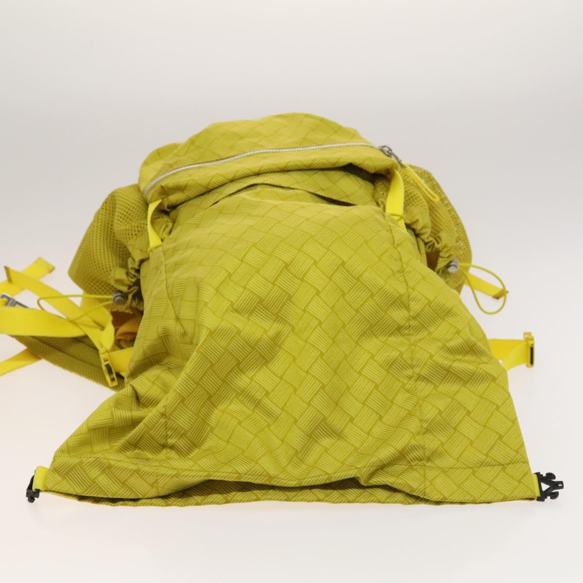 Bottega Veneta Trekking, Yellow, NYLON, backpack