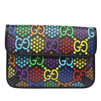 Gucci Psychedelic, Multicolour, Canvas, shoulder
