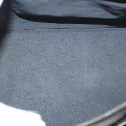 Louis Vuitton Alma, Black, Leather, handbag
