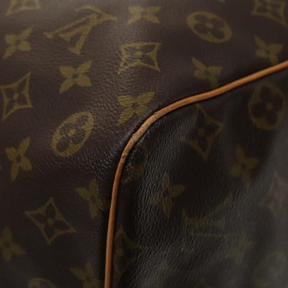 Louis Vuitton Keepall 60, Brown, Canvas, travel