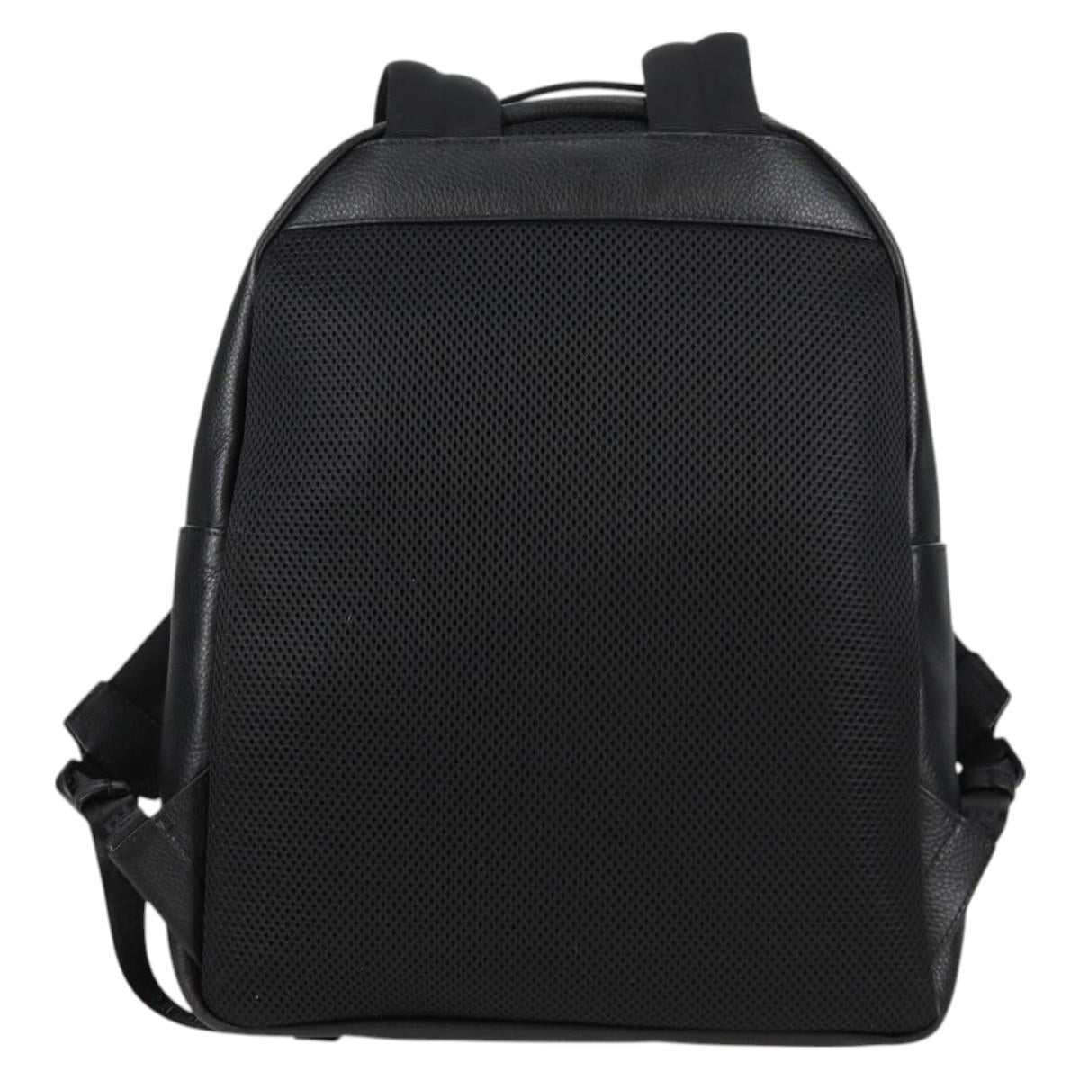 Versace Medusa, Black, Leather, backpack