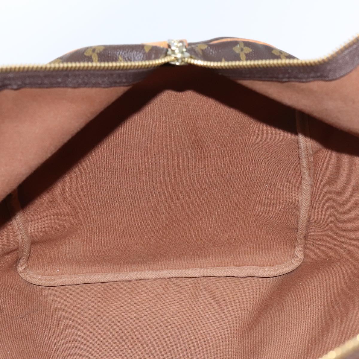 Louis Vuitton Keepall 60, Brown, Canvas, travel