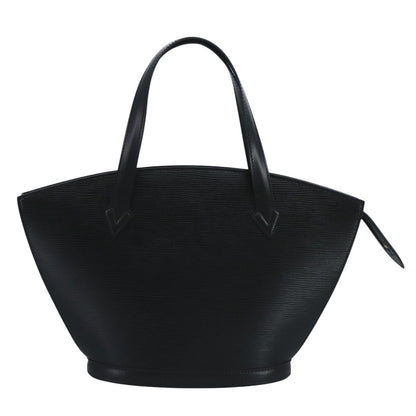 Louis Vuitton Saint Jacques, Black, Leather, handbag