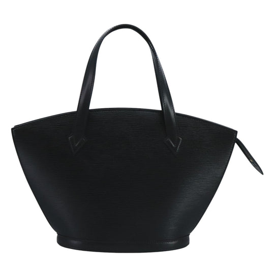 Louis Vuitton Saint Jacques, Black, Leather, handbag