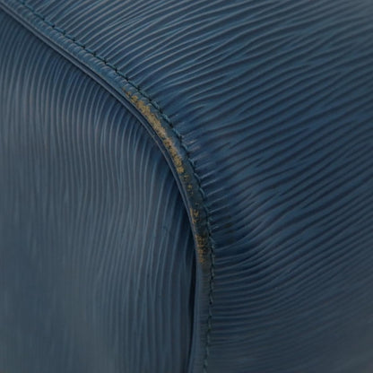 Louis Vuitton Keepall 55, Navy, Leather, travel