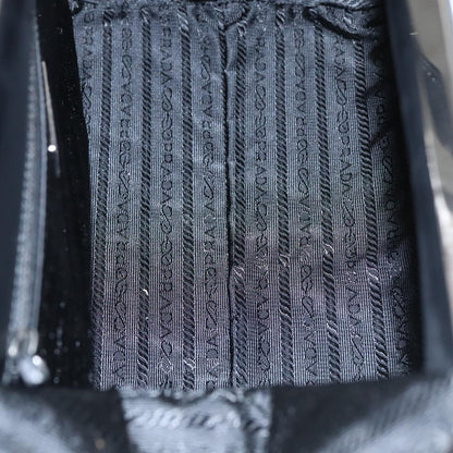 Prada Flame, Black, Leather, handbag
