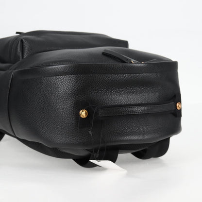 Versace Medusa, Black, Leather, backpack