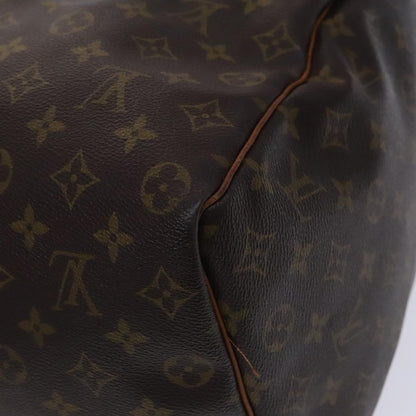 Louis Vuitton Keepall 50, Brown, Canvas, travel