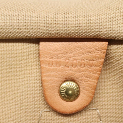 Louis Vuitton Speedy 30, White, Canvas, handbag