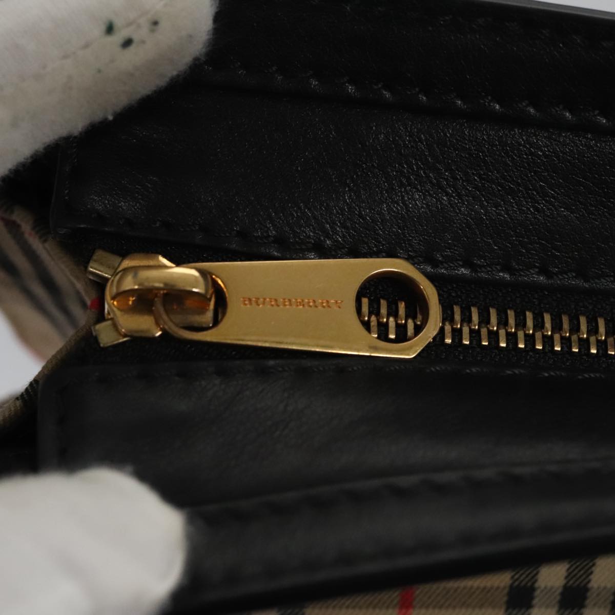 Burberry Nova Check, Beige, Canvas, tote