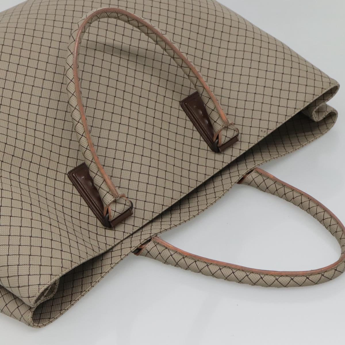 Bottega Veneta Marco polo, Grey, Canvas, tote