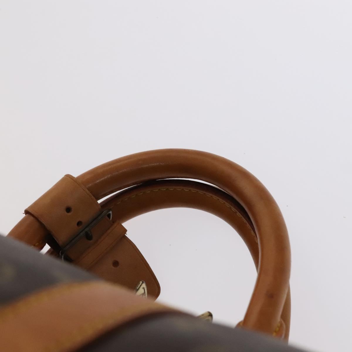 Louis Vuitton Keepall 60, Brown, Canvas, travel