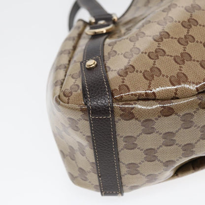 Gucci Abbey, Beige, Canvas, tote