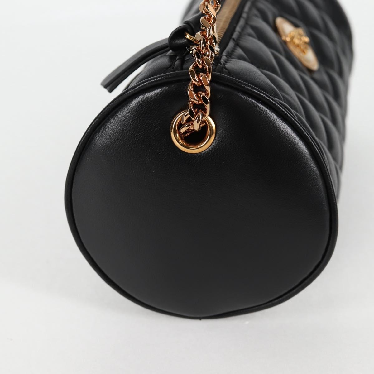 Versace Medusa, Black, Leather, shoulder