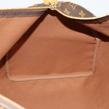 Louis Vuitton Keepall 55, Brown, Canvas, travel