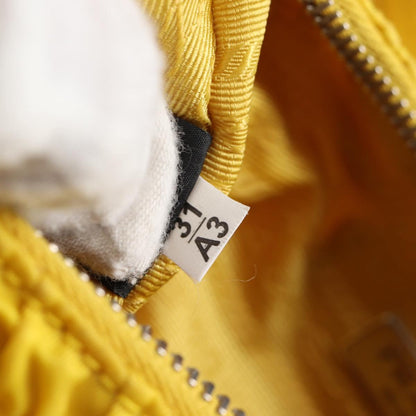 Prada Re-Nylon, Yellow, NYLON, clutch