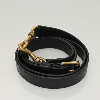 Gucci, Black, Leather, shoulder