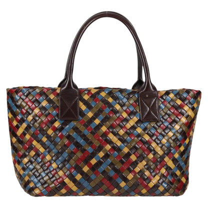 Bottega Veneta Intrecciato, Brown, Leather, tote