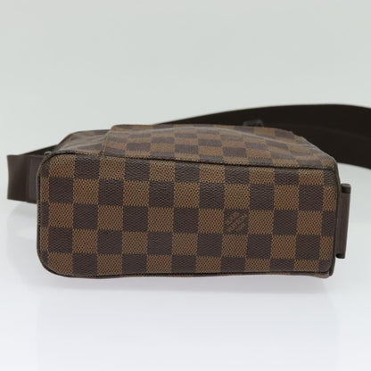 Louis Vuitton Olav, Brown, Canvas, shoulder