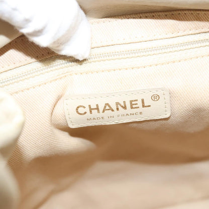 Chanel Camellia, Beige, Leather, tote