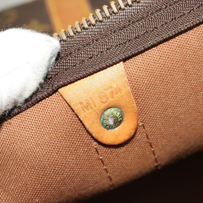 Louis Vuitton Keepall 60, Brown, Canvas, travel