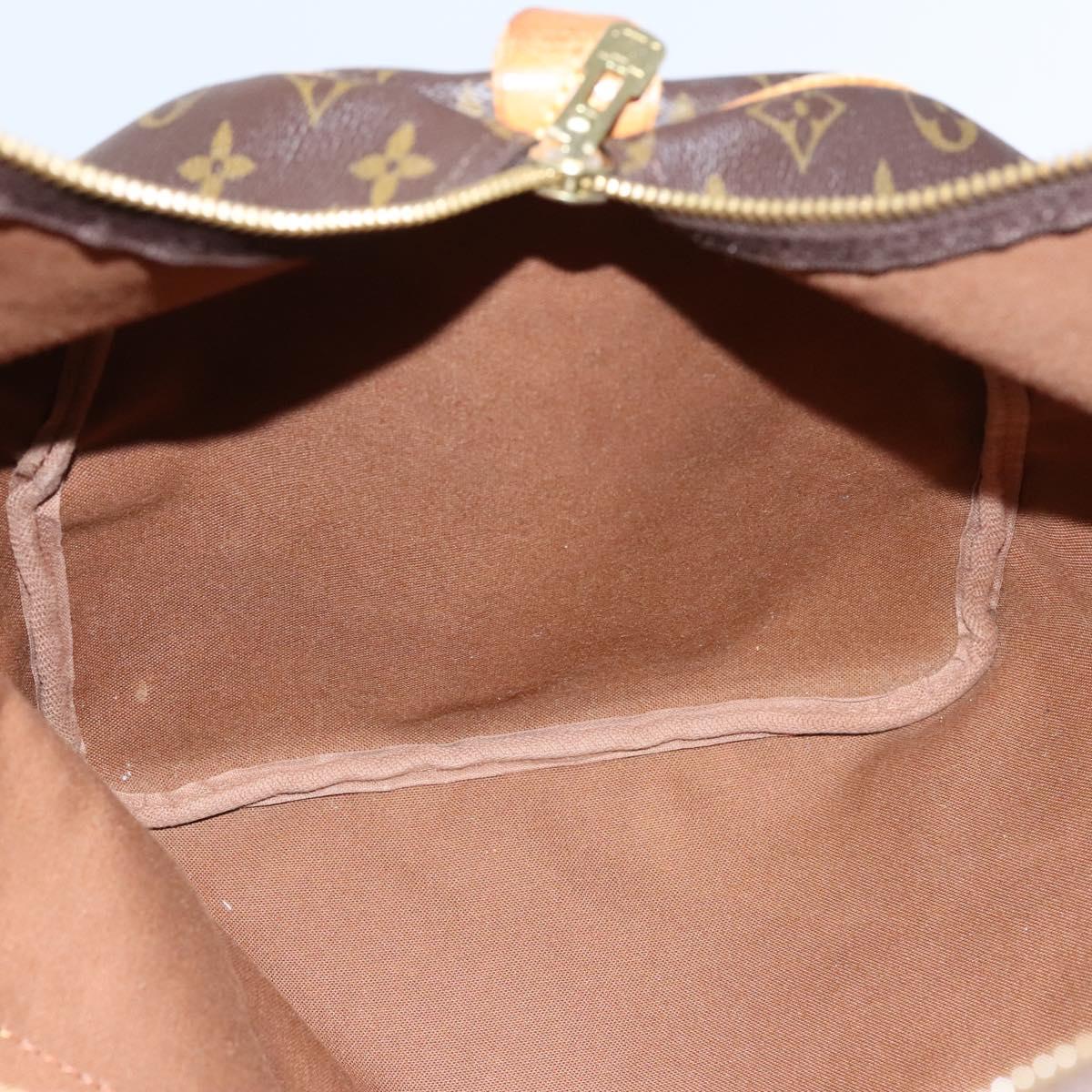 Louis Vuitton Keepall 55, Brown, Canvas, travel