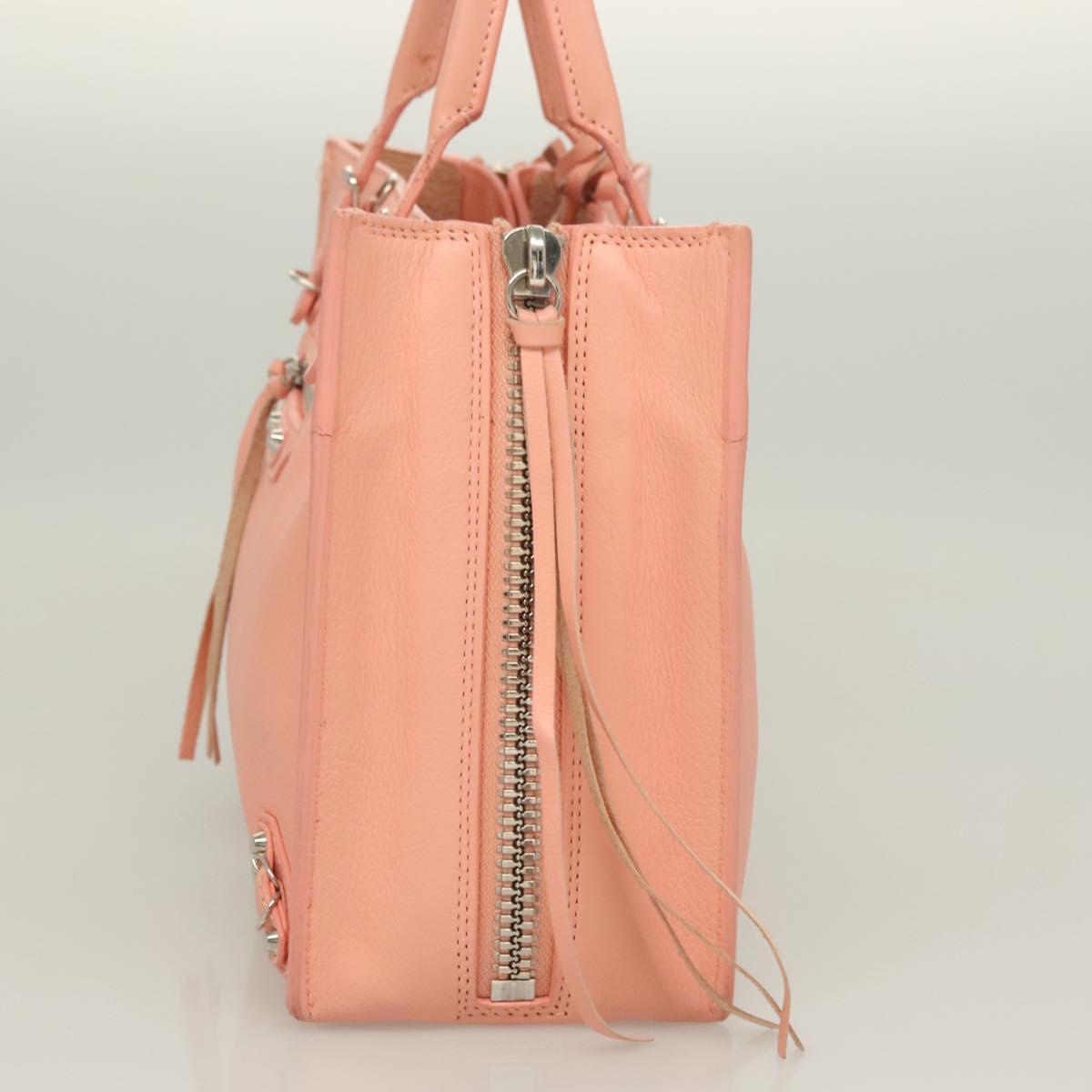 Balenciaga Papier, Pink, Leather, handbag