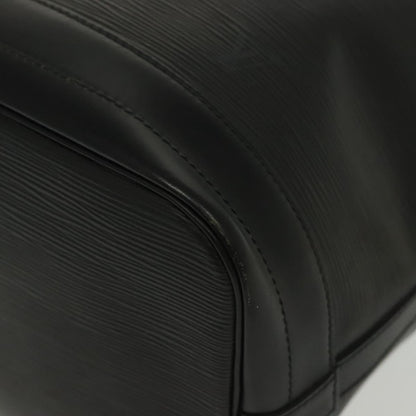 Louis Vuitton Noé, Black, Leather, shoulder
