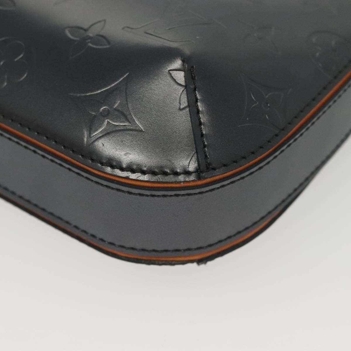 Louis Vuitton Fowler, Navy, Leather, clutch