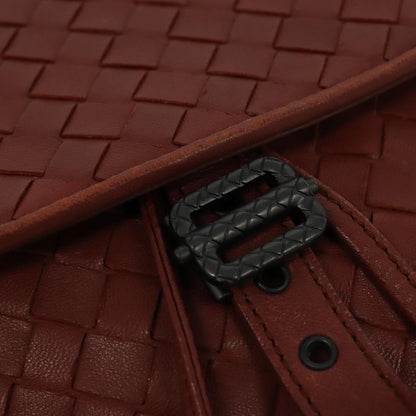 Bottega Veneta Intrecciato, Brown, Leather, shoulder