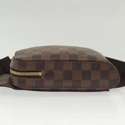 Louis Vuitton Geronimos, Brown, Canvas, clutch