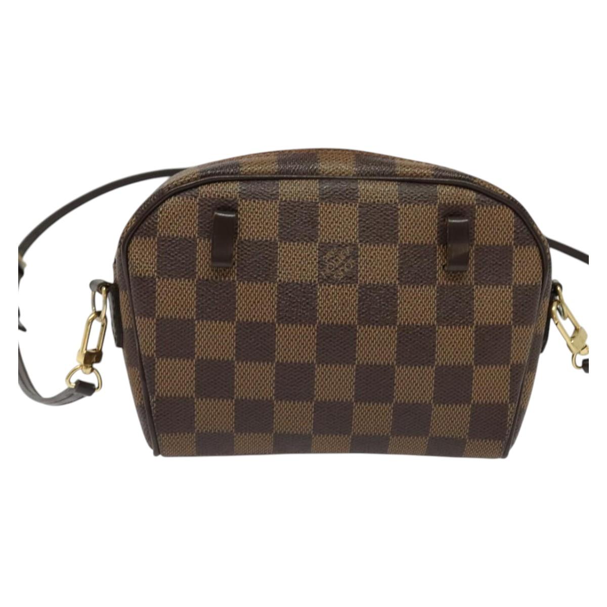 Louis Vuitton Ipanema, Brown, Canvas, shoulder
