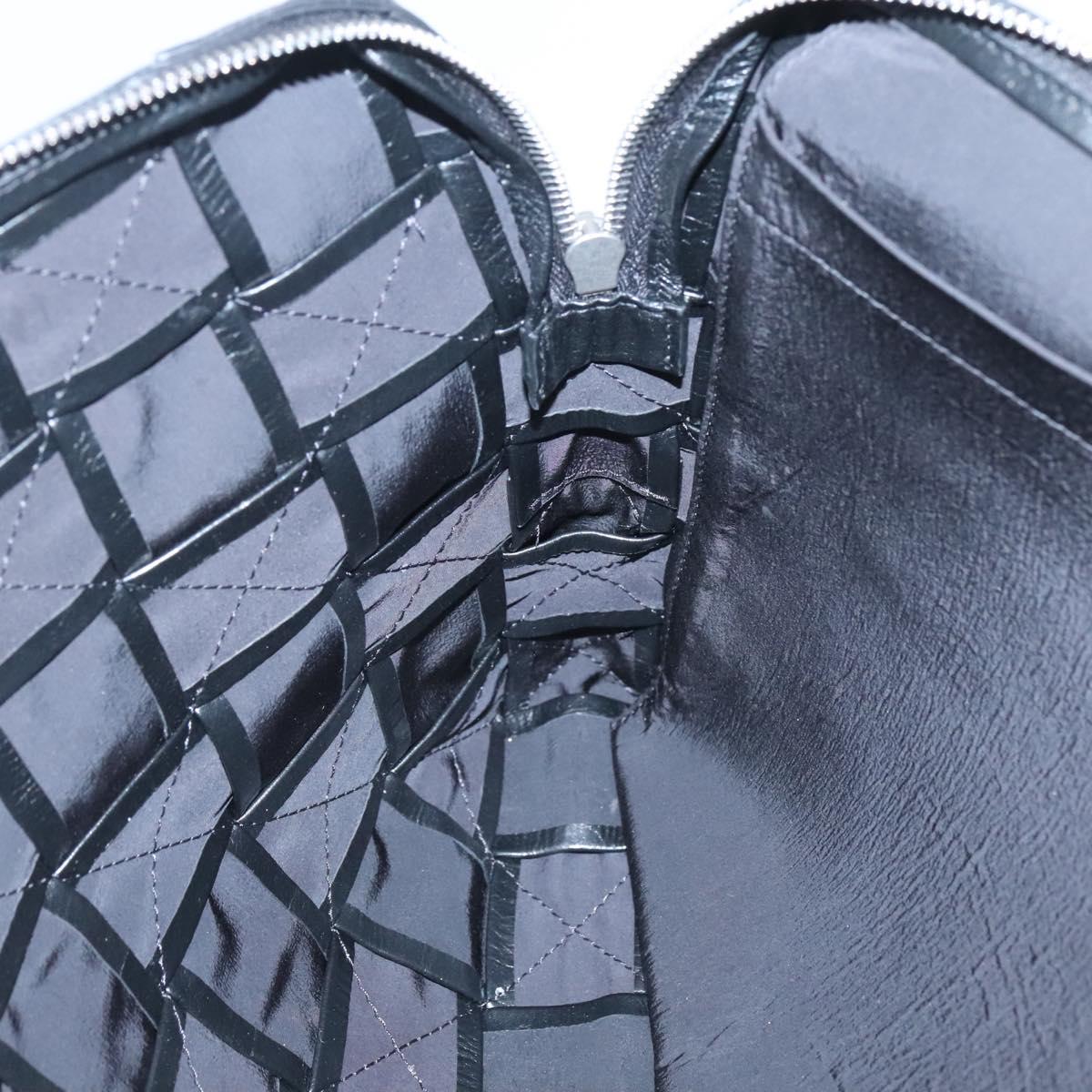 Bottega Veneta Intrecciato, Black, Leather, clutch