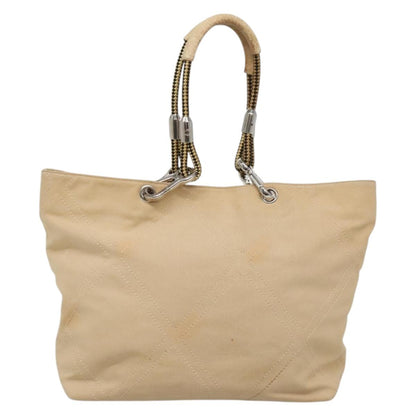 Chanel Numero 5, Beige, Canvas, tote