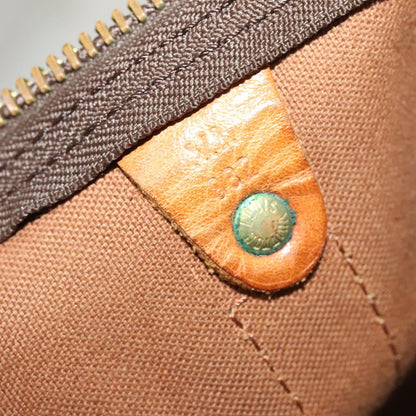 Louis Vuitton Keepall Bandoulière 55, Brown, Canvas, travel