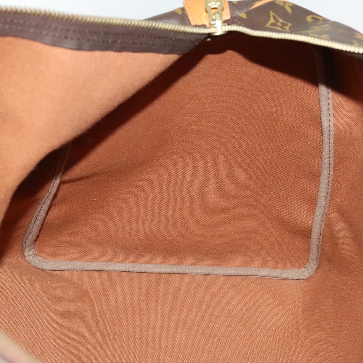Louis Vuitton Keepall 60, Brown, Canvas, travel